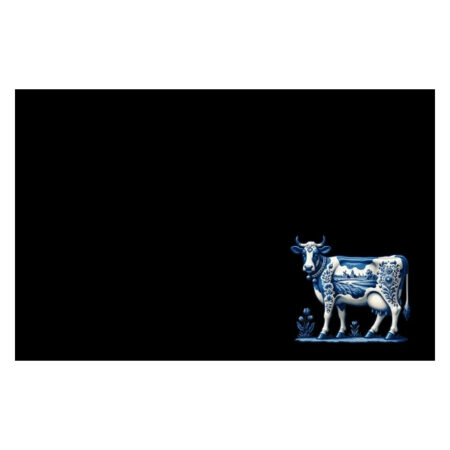 Papillon Inductie beschermer -  Hollandse Koe Delfts Blauw - Afbeelding 3
