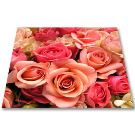 Papillon Wasmachine mat - Rozen