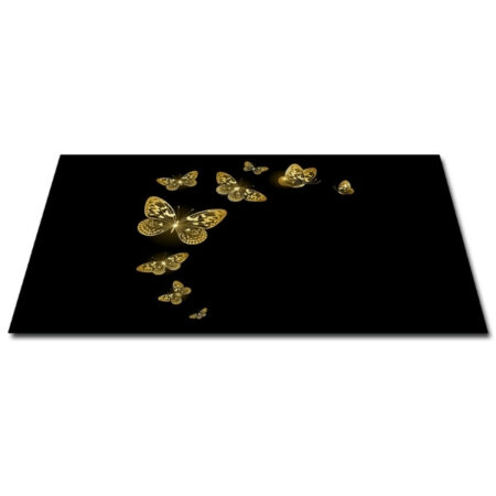 Papillon Inductie beschermer - Gouden Vlinders