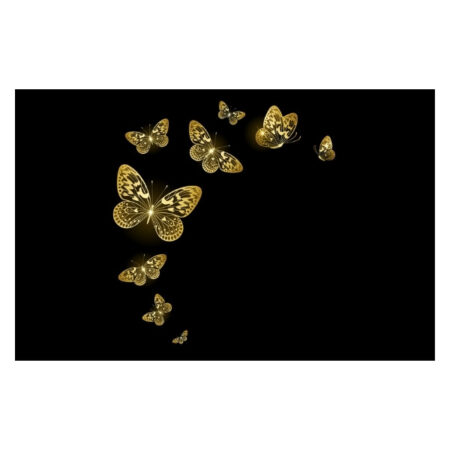 Papillon Inductie beschermer - Gouden Vlinders - Afbeelding 3