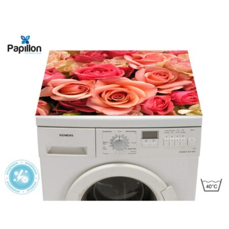 Papillon Wasmachine mat - Rozen - Afbeelding 2