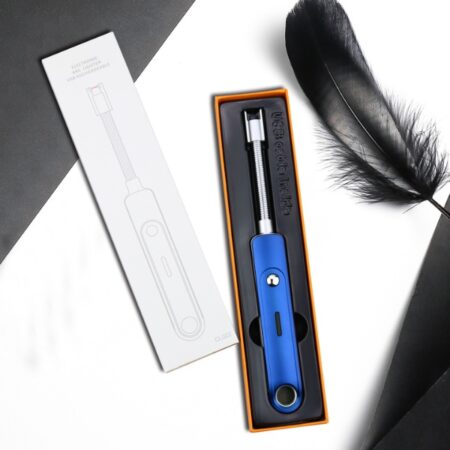 Papillon - Lange Elektrische Aansteker - USB Oplaadbaar - Blauw - Afbeelding 5