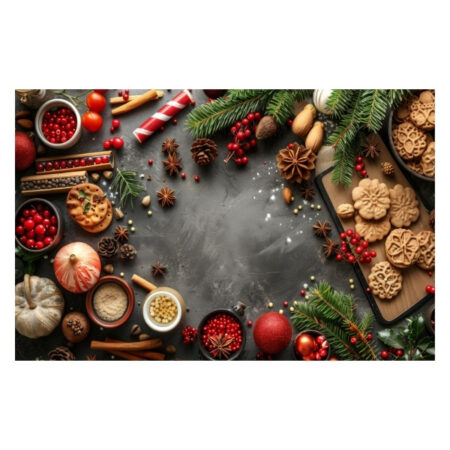 Papillon Inductie beschermer -  Kerst Tafereel - Afbeelding 3