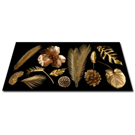 Papillon Inductie beschermer -  Gouden Bladeren