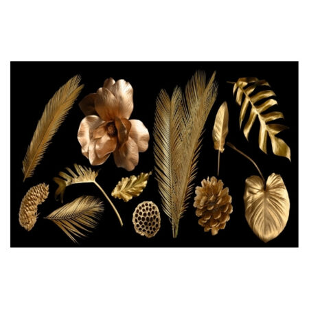 Papillon Inductie beschermer -  Gouden Bladeren - Afbeelding 3