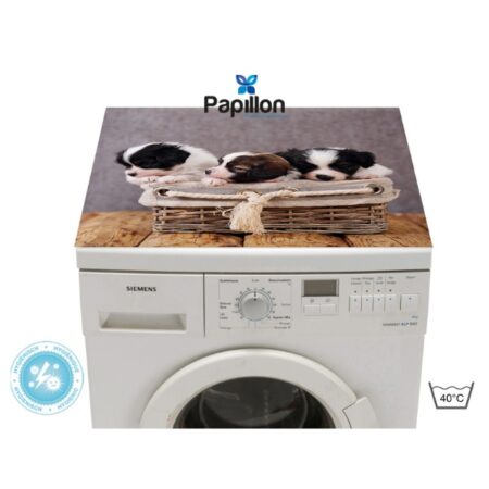 Papillon Wasmachine mat - Puppies - Afbeelding 2