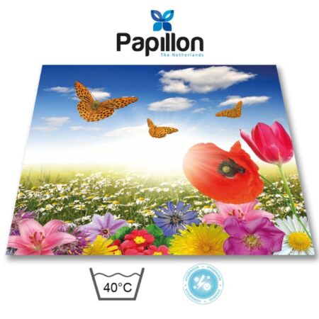 Papillon Wasmachine mat - Lente