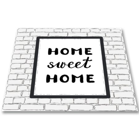 Papillon Wasmachine mat - Home Sweet Home