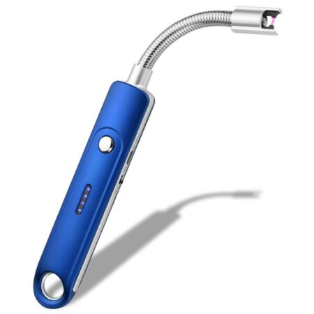 Papillon - Lange Elektrische Aansteker - USB Oplaadbaar - Blauw