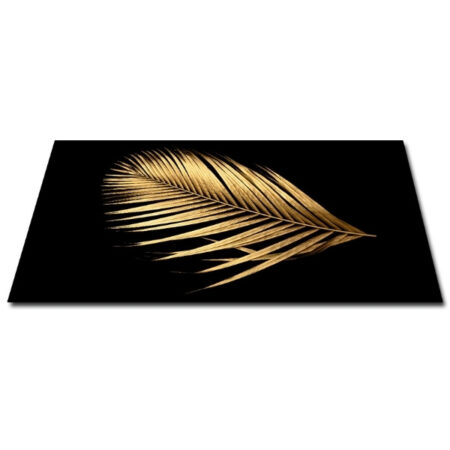 Papillon Inductie beschermer - Palmboomblad Goud