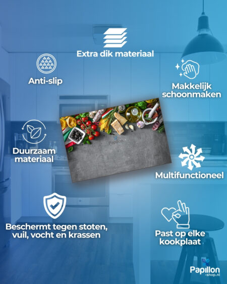 Papillon Inductie Beschermer - Italiaanse lekkernijen - Afbeelding 3
